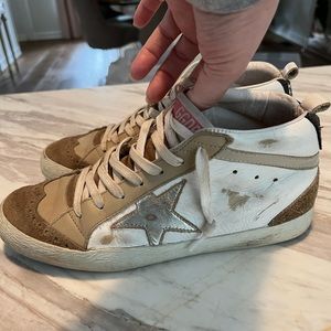 High Top Golden Goose Sneakers 37